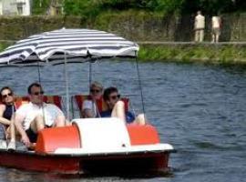 Pedalo treasure hunt is great way to start your party.